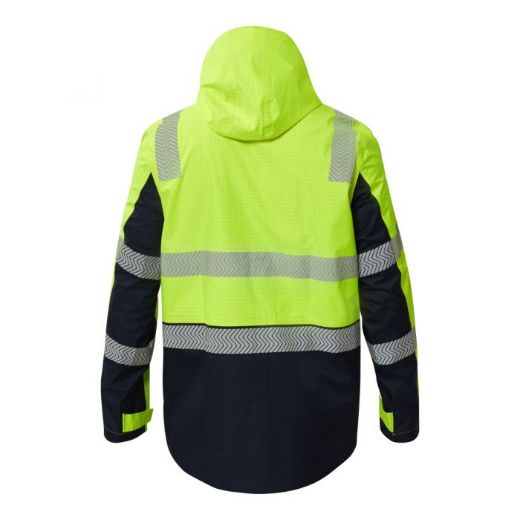 Picture of FLAME BUSTER FR HI VIS WET WEATHER 3 IN 1 SEGMENTED REFLECTIVE JACKET